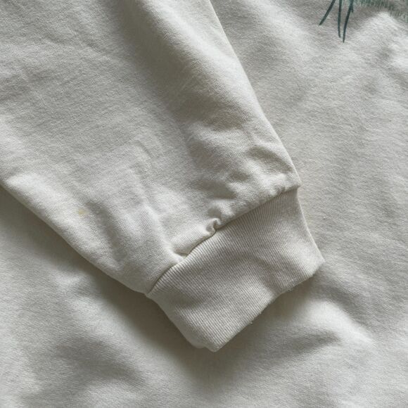 VTG Top Stitch Crewneck Sweater Grandma Cottage Autumn Cabincore Sz 3X - Picture 9 of 10